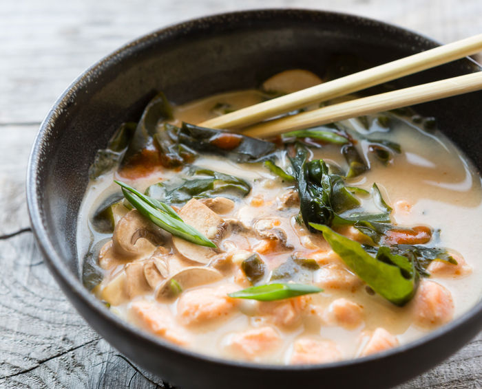 Chicken Miso Soup with Shiitake Mushrooms Slow Cooker Recipe