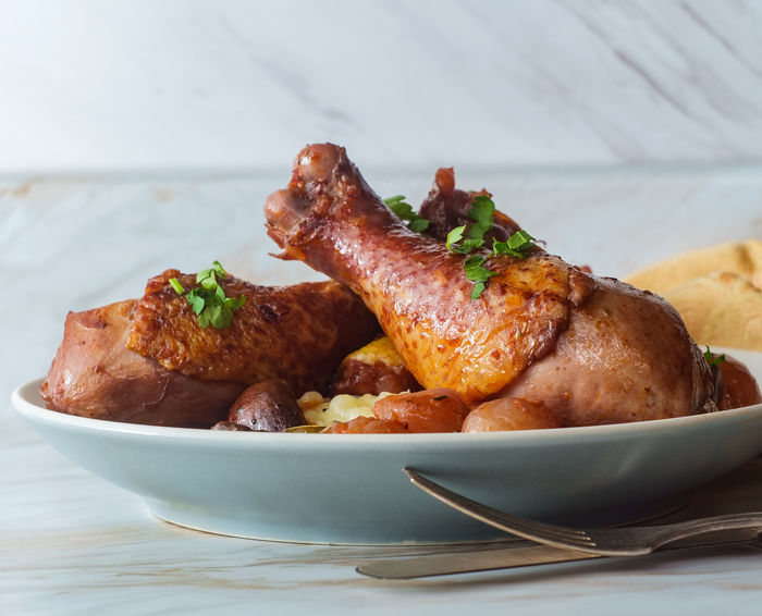 Simple Coq au Vin Slow Cooker Recipe Crockpot®