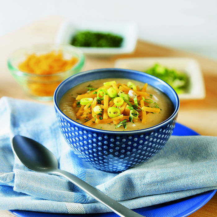 Creamy Cauliflower Bisque Express Pressure Cooker Recipe